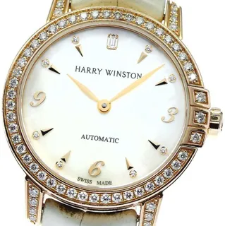 Harry Winston Midnight MIDAHM29RR001 30mm Rose gold White