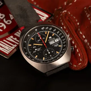 Heuer Montreal 750.503 Stainless steel Black