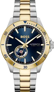 Hugo Boss Troper Automatic Mens 1514201 Stainless steel Blue