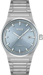 Hugo Boss Candor Auto Mens 1514118 Stainless steel Blue