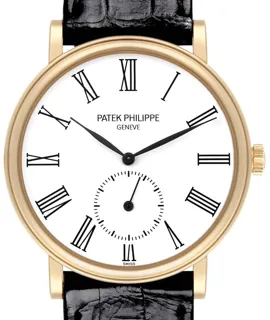 Patek Philippe Calatrava 5022J Yellow gold White