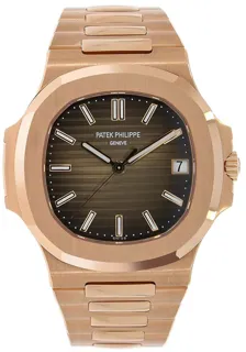 Patek Philippe Nautilus 5711/1R-001 Rose gold Brown