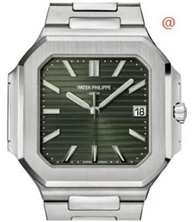 Patek Philippe Cubitus 5821-1A-001 Stainless steel Sunburst Olive Green