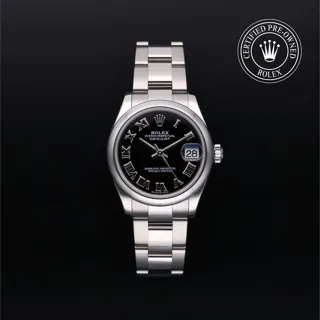 Rolex Datejust 31 278240 Oystersteel Black