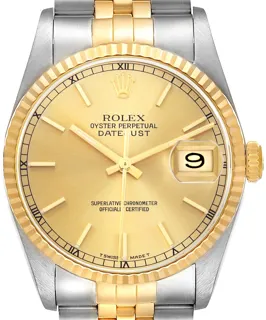 Rolex Datejust 36 16233 Stainless steel Champagne