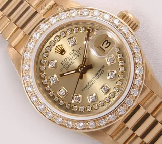 Rolex President 26mm 18k yellow gold Champagne