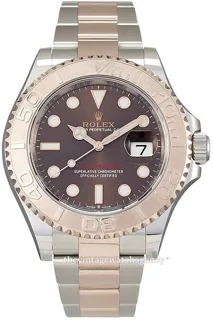 Rolex Yacht-Master 126621-0001 Oystersteel and Everose gold Brown