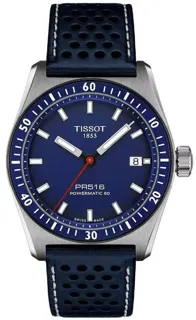 Tissot PR516 T1494071604100 38mm Stainless steel Blue