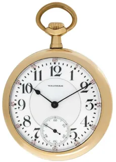 Waltham Watch Company 50mm Yellow gold White