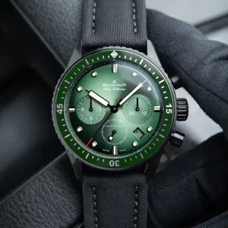 Blancpain Fifty Fathoms Bathyscaphe Chronographe Flyback 5200-0153-B52A 43.6mm Ceramic Green