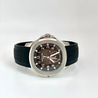 Patek Philippe Aquanaut 5164A-001 40.8mm Stainless steel Black