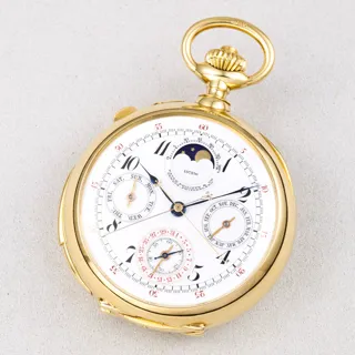 Patek Philippe Perpetual Calendar 18ct yellow gold White