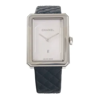 Chanel Boy-Friend H6954 Stainless steel White