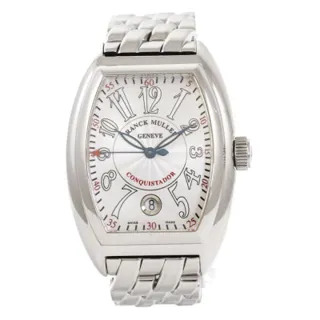 Franck Muller Conquistador 8005 H SC Stainless steel Silver