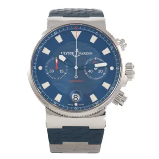 Ulysse Nardin Blue Seal 353-68 Stainless steel Blue