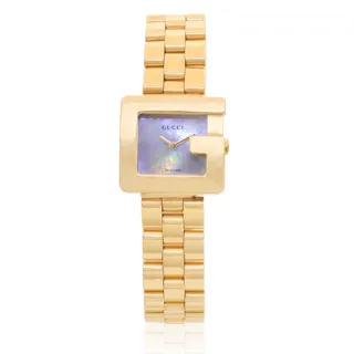 Gucci 3600L 18k yellow gold White