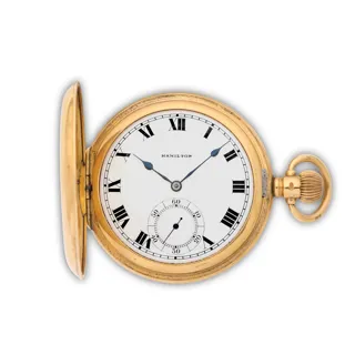 Hamilton 18k yellow gold White