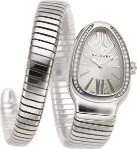 Bulgari Serpenti SP35S 35mm Stainless steel Silver