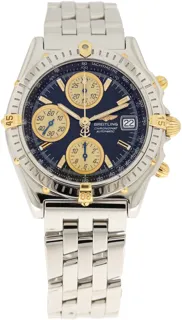 Breitling Chronomat B13050 Yellow gold and Stainless steel Blue