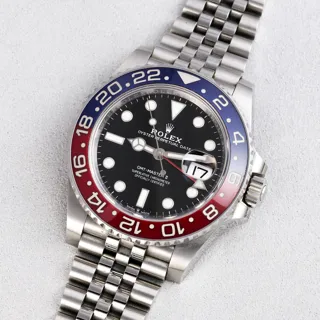 Rolex GMT-Master II 126710BLRO-0001 Stainless steel Black