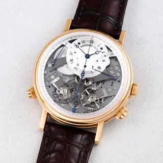 Breguet Tradition 7077BR/G1/9XV Rose gold Silver and Gray