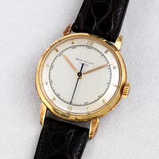 Patek Philippe 2482 J SC HL 18ct yellow gold Silver