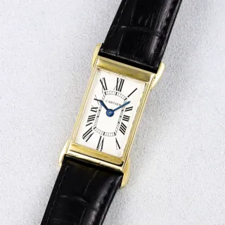 Cartier Duoplan 18ct yellow gold Silver