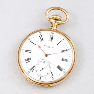 Patek Philippe Chronometro Gondolo 18ct Rose Gold White