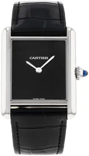 Cartier Tank Must WSTA0072 Stainless steel Black