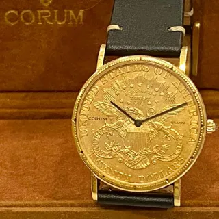 Corum Coin Watch REF. 4414556 35mm Yellow gold Gold (solid)