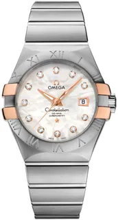 Omega Constellation 123.20.31.20.55.003 Stainless steel and Red gold White