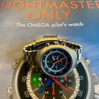 Omega Flightmaster 145.036 43mm Stainless steel Gray