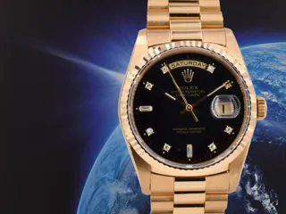 Rolex Day-Date 36 18238 36mm Yellow gold Black