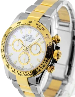 Rolex Daytona 116503 Stainless steel and 18k yellow gold White Index$Yellow Gold Sub-Dials