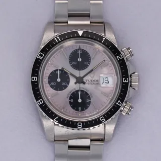 Tudor Oysterdate Big Block 79170 Stainless steel Silver