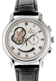 Zenith El Primero Chronomaster Open XXT 03.1260.4021 45mm Steel Silver