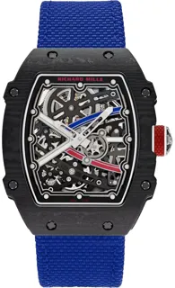 Richard Mille RM67-02 RM67-02 CA FQ Sebastien Ogier 01 38mm Quartz TPTu00ae$Carbon TPTu00ae