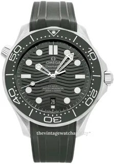 Omega Seamaster Diver 300M 210.32.42.20.10.001 Stainless steel Green