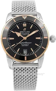 Breitling Superocean Heritage UB2010121B1A1 Stainless steel and Red gold Black