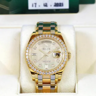 Rolex Pearlmaster 18948 39mm Yellow Gold$Rose Gold$White Gold Silver