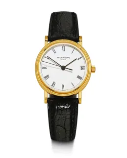 Patek Philippe Calatrava 3802/200 Yellow gold White