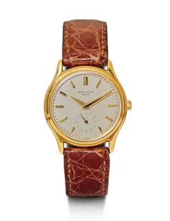 Patek Philippe Calatrava 3923 32mm Yellow gold Silver