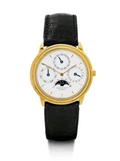 Audemars Piguet Perpetual Calendar BA 25657 Yellow gold White