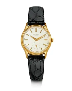 Patek Philippe Calatrava 3923 32mm Yellow gold Silver