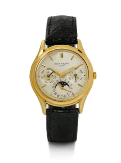 Patek Philippe Perpetual Calendar 3940 36mm Yellow gold Silver