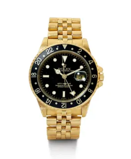 Rolex GMT-Master 16758 40mm Yellow gold Black