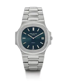 Patek Philippe Nautilus 3700 40mm Stainless steel Black and Blue