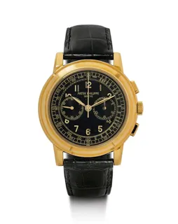 Patek Philippe Chronograph 5070 J 42mm Yellow gold Black