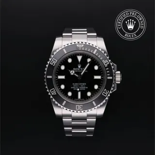 Rolex Submariner 114060 Stainless steel Black