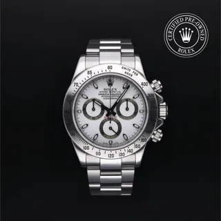 Rolex Daytona 116520 Stainless steel Weiss